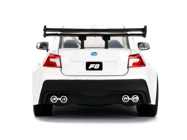 Mr. Little Nobody's Subaru WRX STI White 'Fast & Furious F8: The Fate of the Furious' Movie 1/24 Diecast Model Car Jada