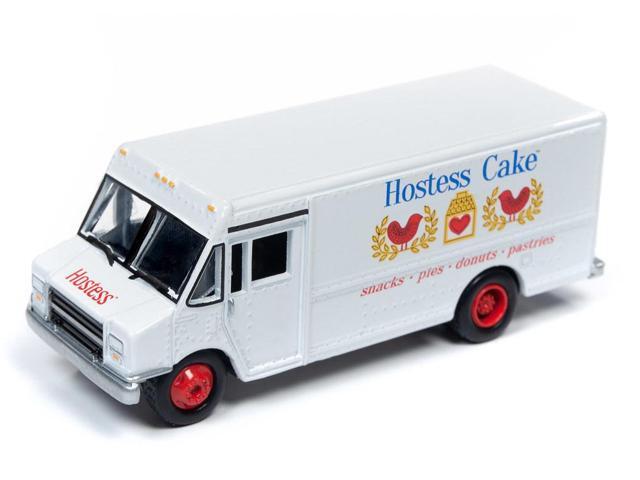 GMC Step Van White with 'Hostess' Country Billboard 'Johnny Lightning 50th Anniv.' 1/64 Diecast Model Johnny Lightning