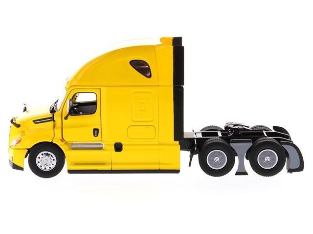 Freightliner New Cascadia Sleeper Cab Truck Tractor Yellow 1/50 Diecast Model by Diecast Masters
