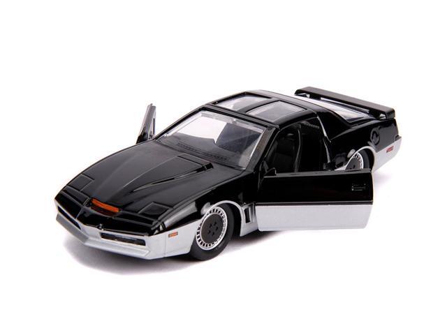 K. A.R. R. Black and Silver 'Knight Rider' (1982) TV Series 'Hollywood Rides' Series 1/32 Diecast Model Car by Jada
