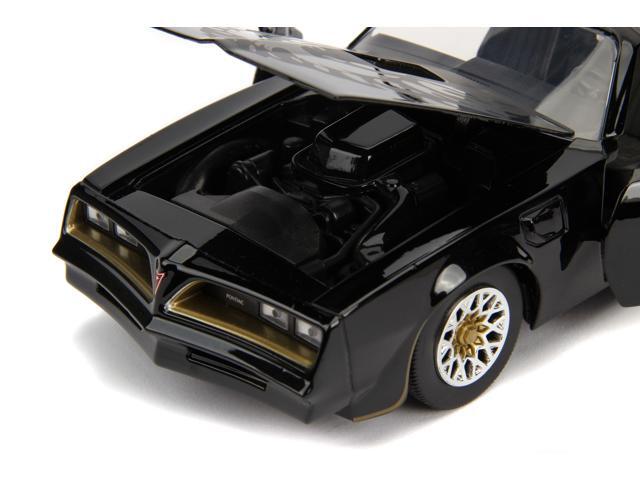 Tegos 1977 Pontiac Firebird Black 'Fast & Furious' Movie 1/24 Diecast Model Car by Jada