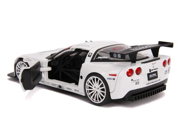 2005 Chevrolet Corvette C6-R #3 O. Beretta - O. Gavin 'Compuware' White 'Bigtime Muscle' 1/24 Diecast Model Car by Jada