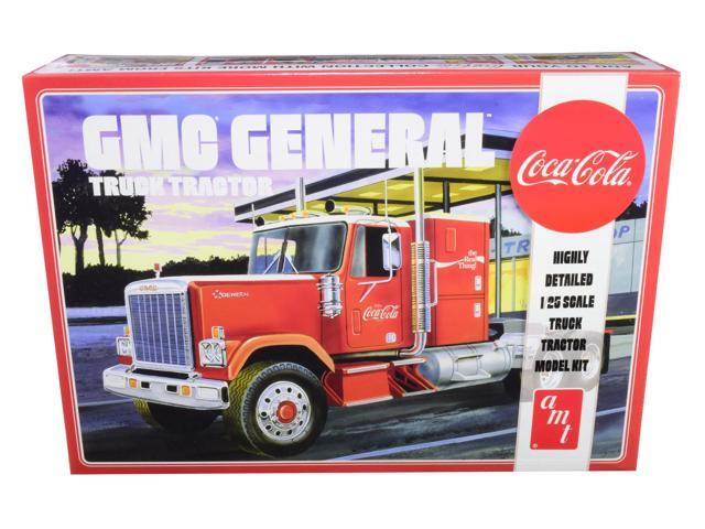 Skill 3 Model Kit GMC General Truck Tractor 'Coca-Cola' 1/25 Scale Model by AMT