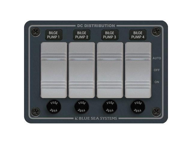 Blue Sea 8666 Contura 4 Bilge Pump Control Panel photo