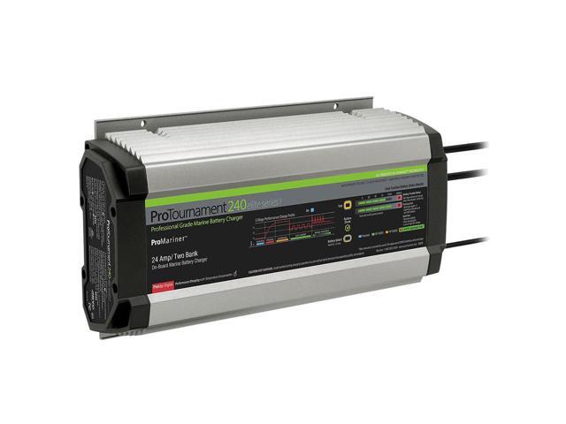 ProMariner ProTournament 240 Elite Series3 2-Bank On-Board Marine Battery Charger