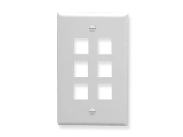 Photos - Chandelier / Lamp ICC FACE-6-WH IC107F06WH- 6PORT FACE WHITE -FACE-6-WH 