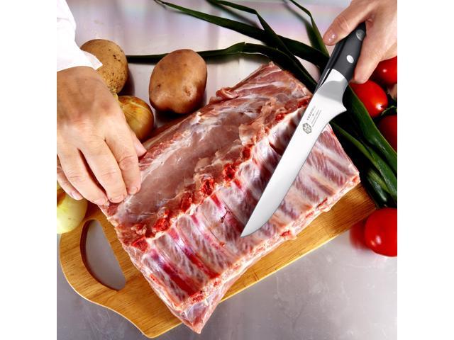 Kessaku 6-Inch Boning Knife - Dynasty Series - Forged ThyssenKrupp German HC Steel - G10 Handle with Blade Guard