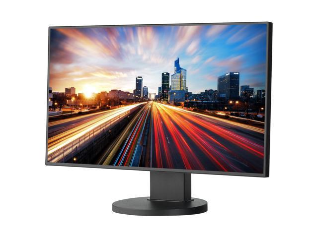 NEC Display Solutions EX241UN-BK 24" Widescreen Full HD 6ms Monitor with 4-Sided Ultra-Narrow Bezel and IPS Panel, 250cd/m2, D-Sub, DVI, HDMI.