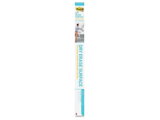 Post-it Dry DEF8X4 - Erase Film with Adhesive Backing, 96 x 48, White