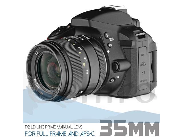 oshiro 35mm f/2 ld unc al wide angle full frame prime lens for nikon fx dx d5, d4, df, d850, d810, d800, d750, d610, d600, d500, d7200, d7500,...