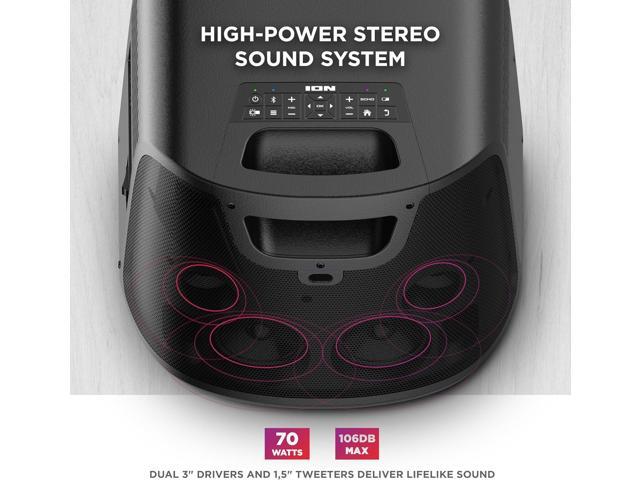 ION Audio Projector Deluxe HD 720p HD LED BT-enabled