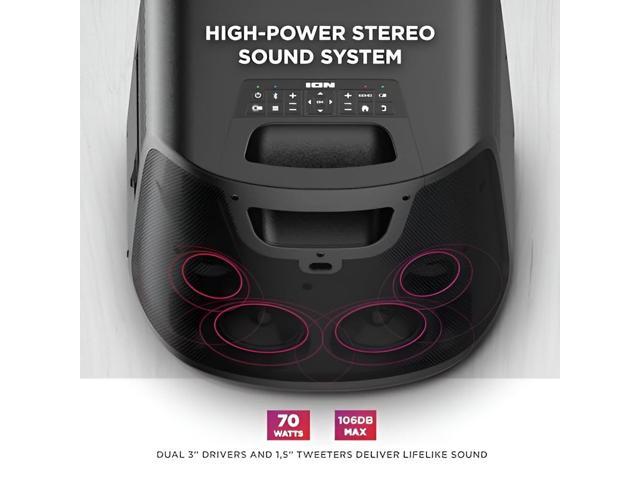ION Audio Projector Deluxe HD Battery/AC Powered 720p HD LED BT-enabled
