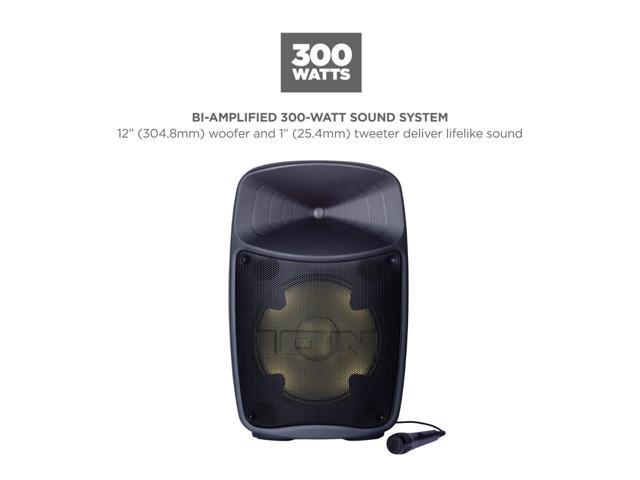 ION Pro Glow Ultra High-power Speaker System With Premium Wide Sound and Lights