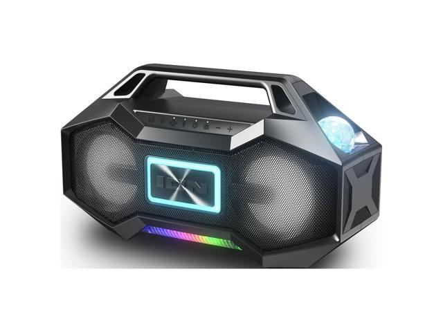 ION Party Rocker Go High-Power Portable Boombox with Party Starter Lights