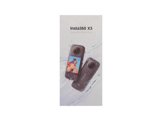 Insta360 X3 Starter Bundle Waterproof 360° Action Camera with 1/2 Inch Sensor