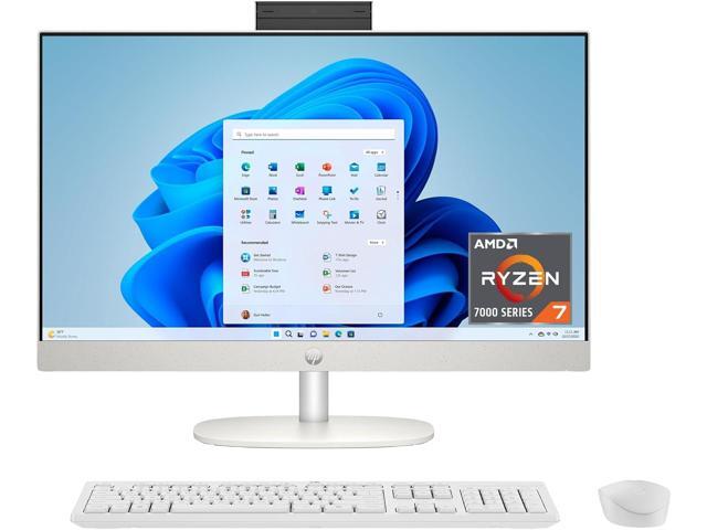 HP 23.8' All-in-One 24-cr00 FHD AMD Ryzen 7 7730U 16GB 512GB W11H