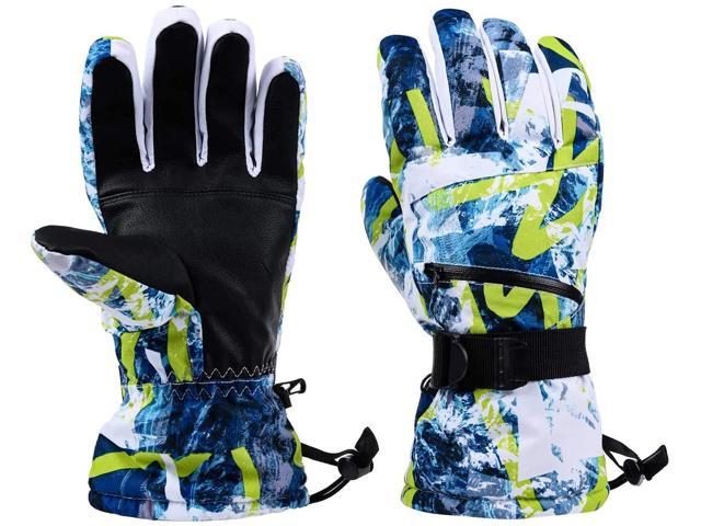 Photos - Bike Accessories Maxfoot Ski Gloves for Men Women Hiking Skiing Winter Snow Gloves Waterpro
