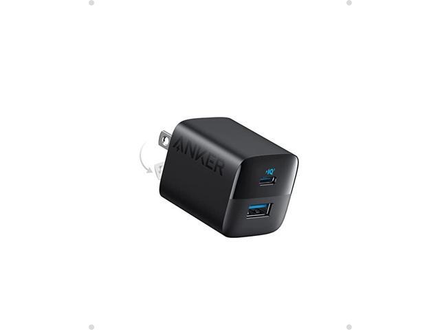 USB C Charger 33W, Anker 323 Charger, 2 Port Compact Charger with Foldable Plug for iPhone 14/14 Plus/14 Pro/14 Pro Max/13/12, Pixel, Galaxy,...