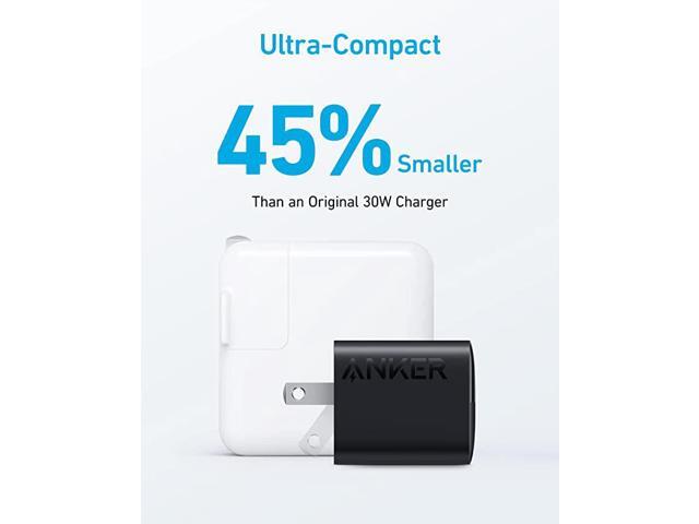 USB C Charger 33W, Anker 323 Charger, 2 Port Compact Charger with Foldable Plug for iPhone 14/14 Plus/14 Pro/14 Pro Max/13/12, Pixel, Galaxy,...