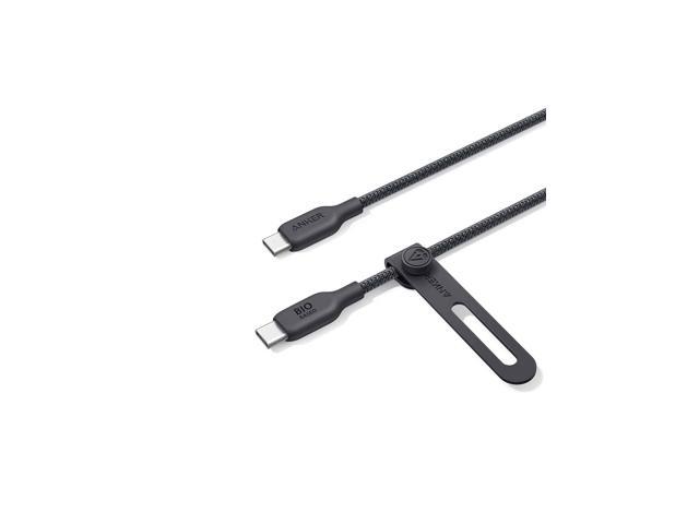 Anker USB C to USB C Cable (240W, 6ft), Bio-Braided USB C Charger Cable, for iPhone 15/15 Plus/ 15 Pro/ 15 Pro Max, MacBook Pro 2020, iPad Pro.