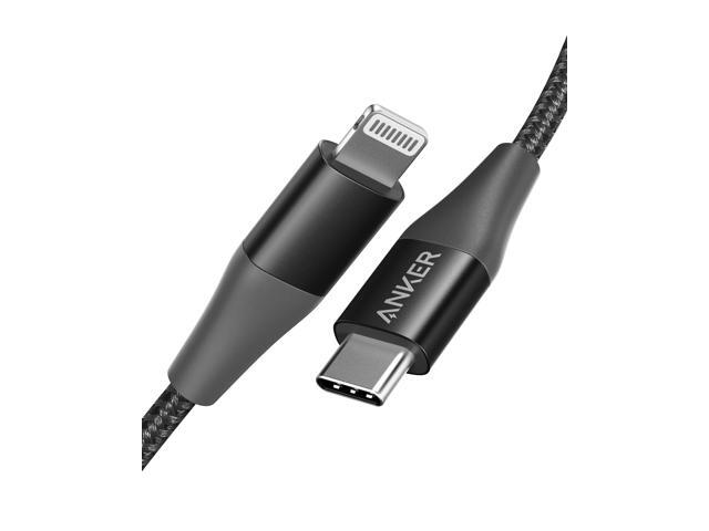 Anker iPhone 12 Charger, USB C to Lightning Cable [3ft Apple Mfi Certified] Powerline+ II Nylon Braided Cable for iPhone 12/Mini/ 11/11 Pro/11 Pro.