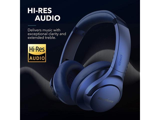 Soundcore Anker Life Q20 Noise Cancelling Headphones over-ear Bluetooth 60H Playtime Hi-Res Audio Deep Bass Memory Foam (Travel/Office) - image 3