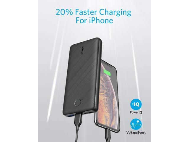 Anker PowerCore Essential 20000 Portable Charger, 20000 mAh Power Bank with PowerIQ Technology and USB-C Input, High-Capacity External Battery...