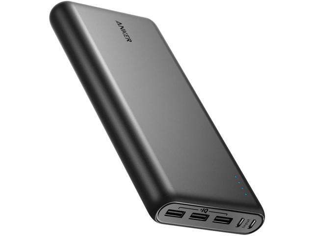 Anker PowerCore 26800 Portable Charger, 26800mAh External Battery with Dual Input Port and Double-Speed Recharging, 3 USB Ports for iPhone, iPad,...