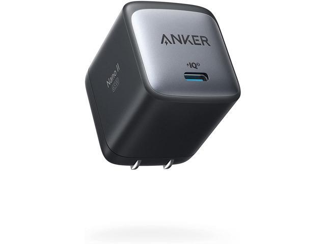 USB C Charger, Anker Nano II 65W GaN II PPS Fast Charger Adapter, Foldable Compact Charger for MacBook Pro/Air, Galaxy S20/S10, Dell XPS 13, Note.
