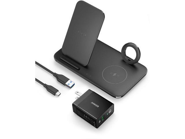 UPC 194644002602 product image for Anker Wireless Charging Station With Power Adapter for Apple Products, PowerWave | upcitemdb.com