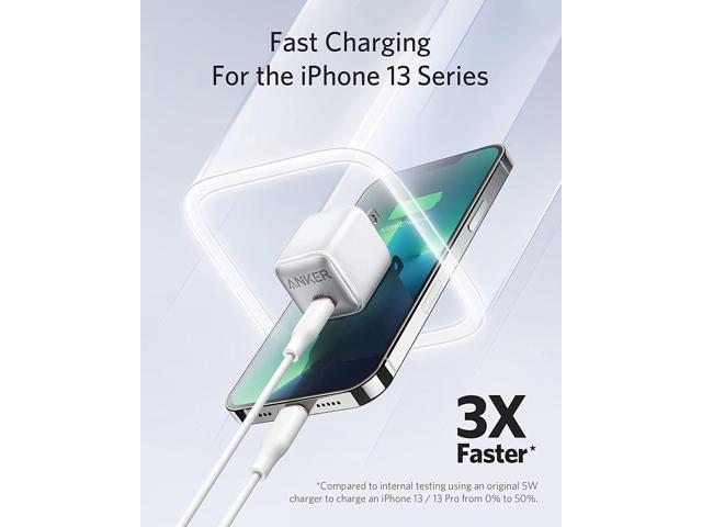 Anker 511 Charger, Anker Nano Pro, 20W PIQ 3.0 Durable Compact Fast Charger, USB C Charger for iPhone 13/13 Mini/13 Pro/13 Pro Max/12, iPad/iPad...