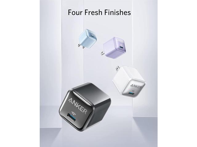 Anker 511 Charger, Anker Nano Pro, 20W PIQ 3.0 Durable Compact Fast Charger, USB C Charger for iPhone 13/13 Mini/13 Pro/13 Pro Max/12, iPad/iPad...