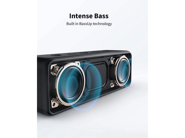 Anker Soundcore 2 Portable Bluetooth Speaker with 12W Stereo Sound, Bluetooth 5, Bassup, IPX7 Waterproof, 24-Hour Playtime, Wireless Stereo...