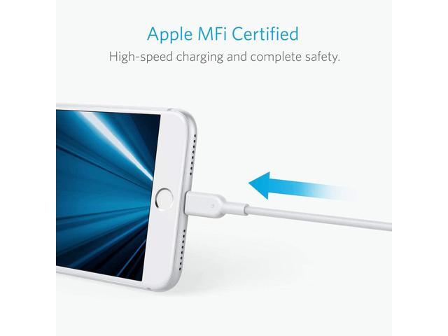 Anker Lightning Cable, Powerline II [3ft MFi Certified] iPhone Charger Cable/Sync Lightning Cord Compatible with iPhone SE 11 11 Pro 11 Pro Max Xs...