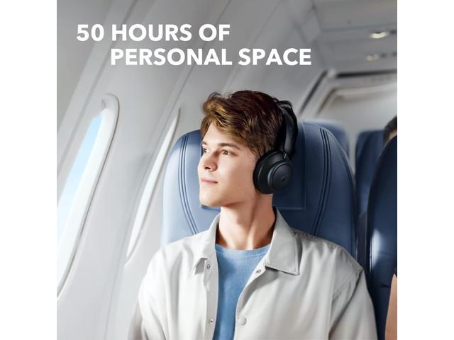 soundcore by Anker Space Q45 Adaptive Noise Cancelling Headphones, Reduce Noise by Up to 98%, Ultra Long 50H Playtime, App Control, Hi-Res Sound...