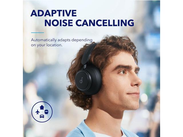 soundcore by Anker Space Q45 Adaptive Noise Cancelling Headphones, Reduce Noise by Up to 98%, Ultra Long 50H Playtime, App Control, Hi-Res Sound...