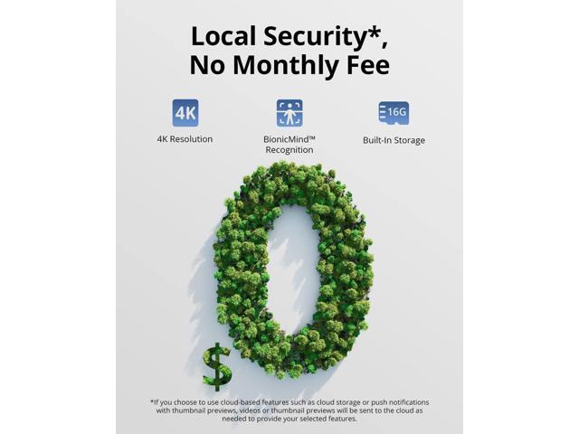 eufy - eufyCam 3, 2-Outdoor Wireless 4K Solar Powered Security Cameras with HomeBase 3 - White/Black - image 7