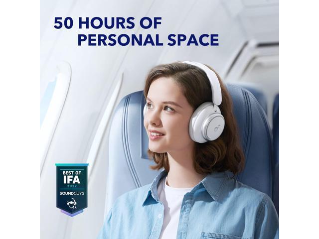 soundcore by Anker Space Q45 Adaptive Noise Cancelling Headphones, Reduce Noise by Up to 98%, Ultra Long 50H Playtime, App Control, Hi-Res Sound...