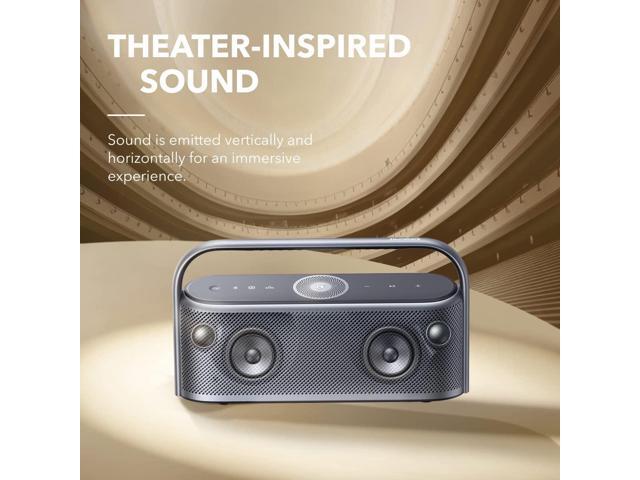 Soundcore Motion X600 Portable Bluetooth Speaker with Wireless Hi-Res Spatial Audio,50W Sound, IPX7 Waterproof, 12H Long Playtime, Pro EQ, Built-in...
