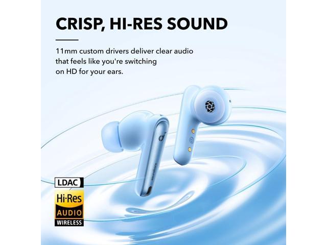 soundcore by Anker Liberty 4 NC Wireless Noise Cancelling Earbuds, 98.5% Noise Reduction, Adaptive Noise Cancelling to Ears and Environment, Hi-Res...
