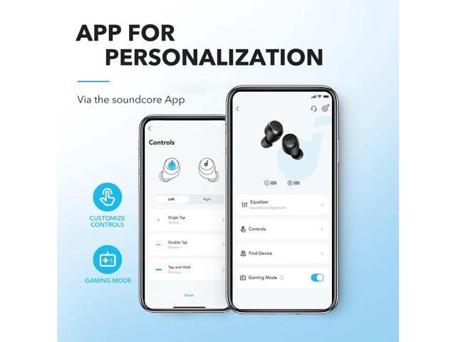 Soundcore by Anker A20i True Wireless Earbuds, Bluetooth 5.3, App, Customized Sound, 28H Long Playtime, Water-Resistant, 2 Mics for AI Clear Calls,...