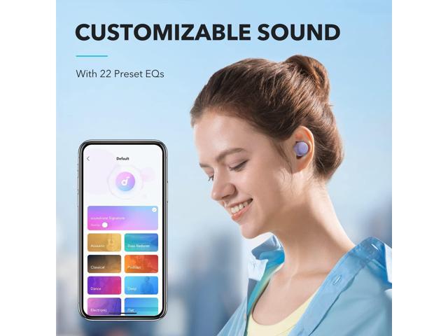 Soundcore by Anker A20i True Wireless Earbuds, Bluetooth 5.3, App, Customized Sound, 28H Long Playtime, Water-Resistant, 2 Mics for AI Clear Calls,...