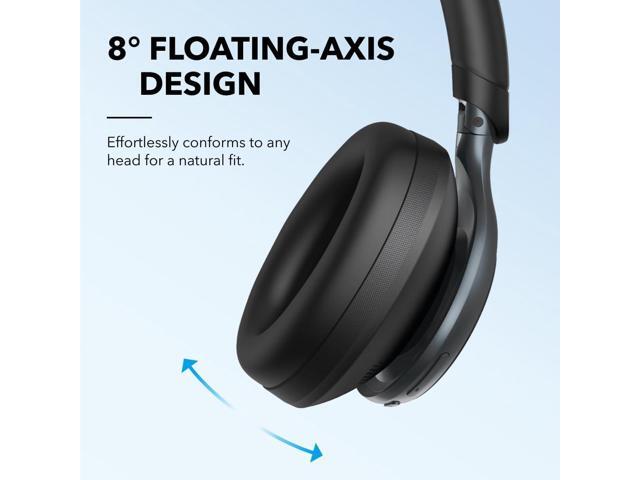 Soundcore - by Anker Space One True Wireless Noise Cancelling Over-the-Ear Headphones - Black - image 6