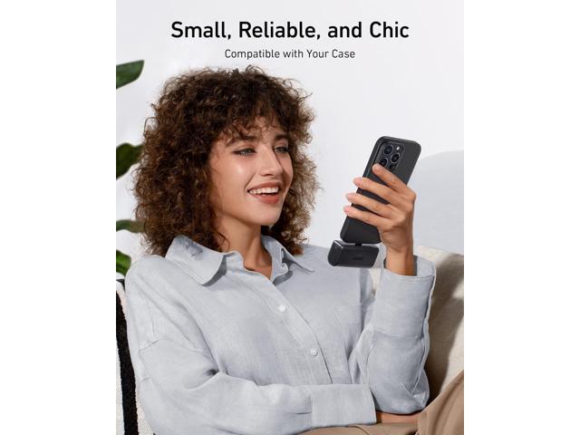 Anker Nano Power Bank with Built-in Foldable USB-C Connector, 5,000mAh Portable Charger 22.5W, for iPhone 15/15 Plus/15 Pro/15 Pro Max, Samsung...