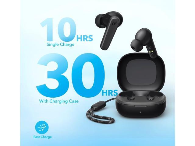 Soundcore by Anker P20i True Wireless Earbuds, 10mm Drivers with Big Bass, Bluetooth 5.3, 30H Long Playtime, Water-Resistant, 2 Mics for AI Clear...