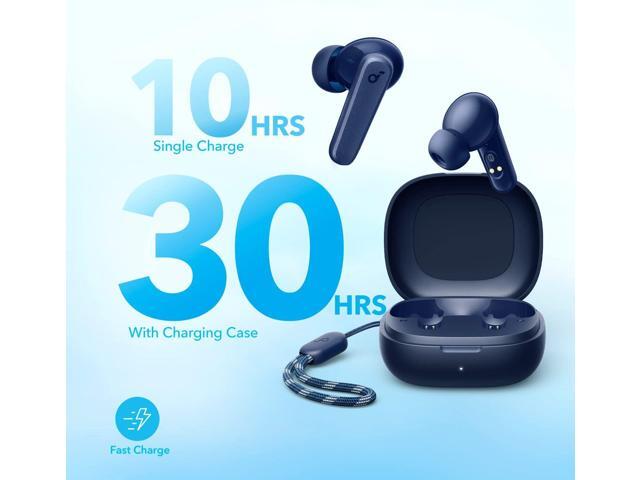 Soundcore by Anker P20i True Wireless Earbuds, 10mm Drivers with Big Bass, Bluetooth 5.3, 30H Long Playtime, Water-Resistant, 2 Mics for AI Clear...