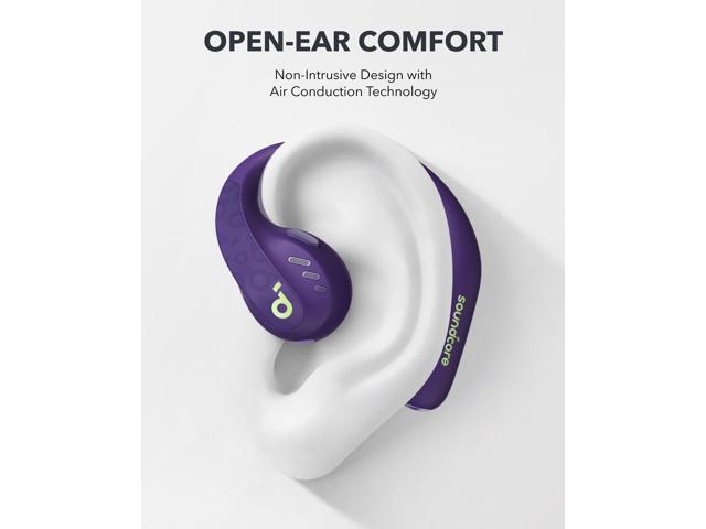 Soundcore by Anker AeroFit Pro Open-Ear Headphones, Ultra Comfort, Secure Fit, Ergonomic Design, Rich Sound with LDAC, Bluetooth 5.3, IPX5...