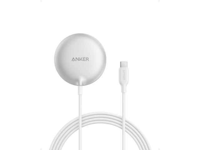 Anker MagGo Magnetic Wireless Charger (Pad), Qi2 Certified 15W Ultra-Fast MagSafe Compatible Wireless Charger, for iPhone 15/15 Plus/15 Pro/15 Pro...