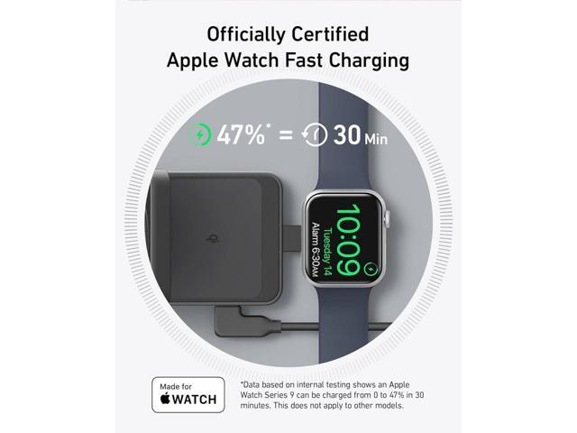 Anker MagSafe Charger Compatible, Anker MagGo 3in1 Charging Station, Qi2 Certified 15W Wireless Charger Stand, Apple Watch Charger, for iPhone...