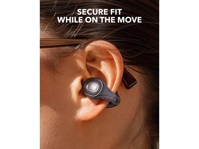 Soundcore C30i by Anker, Open-Ear Earbuds, Clip-On Headphones, Lightweight Comfort, Stable Fit, Firm-Shell Design, Attachable Ear Grips, Big...